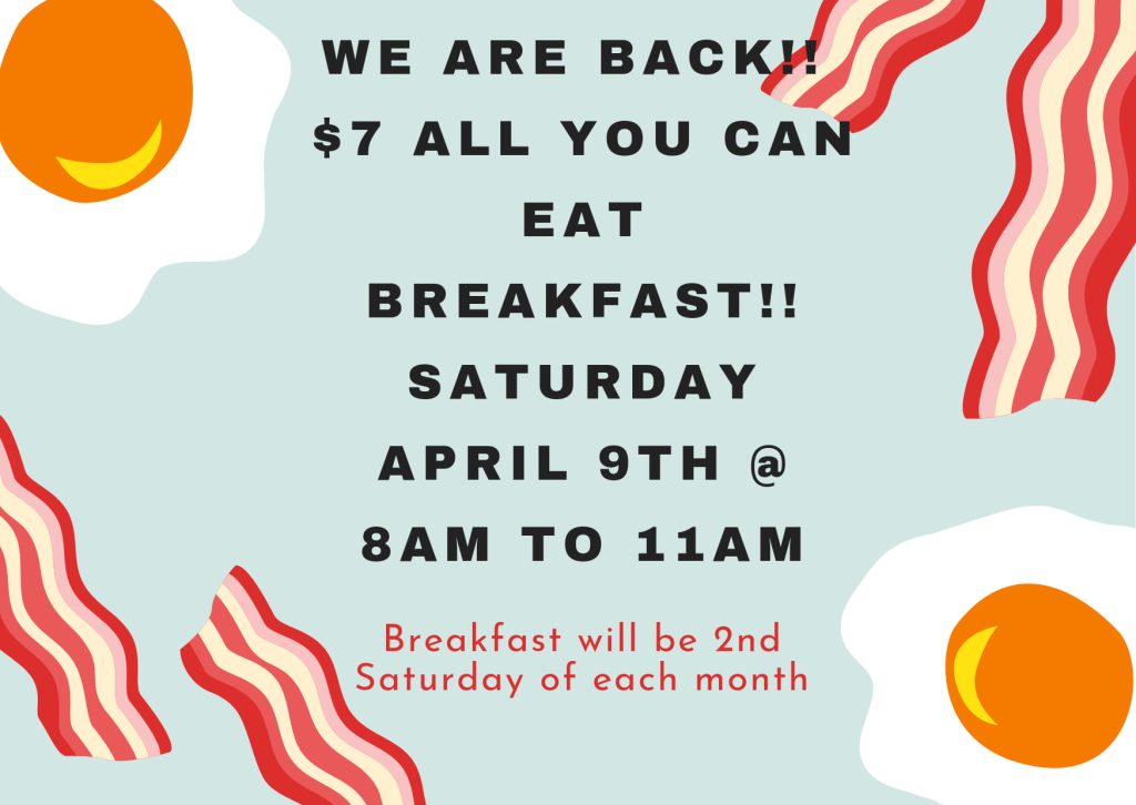 All-You-Can-Eat Breakfast (VFW) @ VFW Post #1577