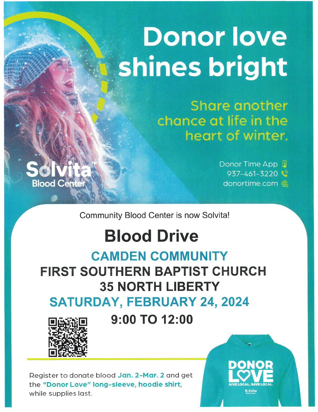 Blood Drive @ First Southern Baptist Church, Family Center